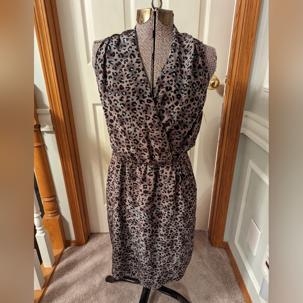 Rebecca Taylor size 4 silk sleeveless open back dress